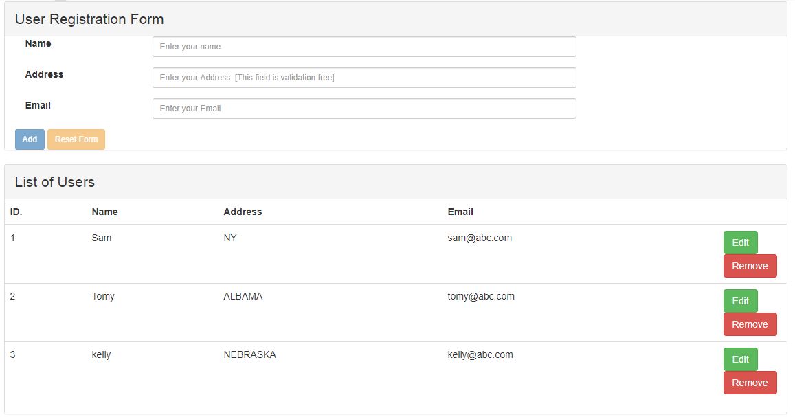 angularJS form validation example​​​​​​​