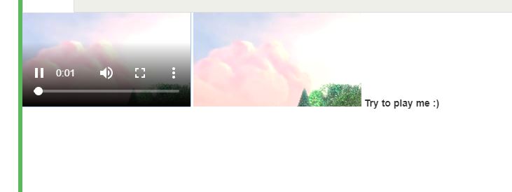 html5 display video inside canvas