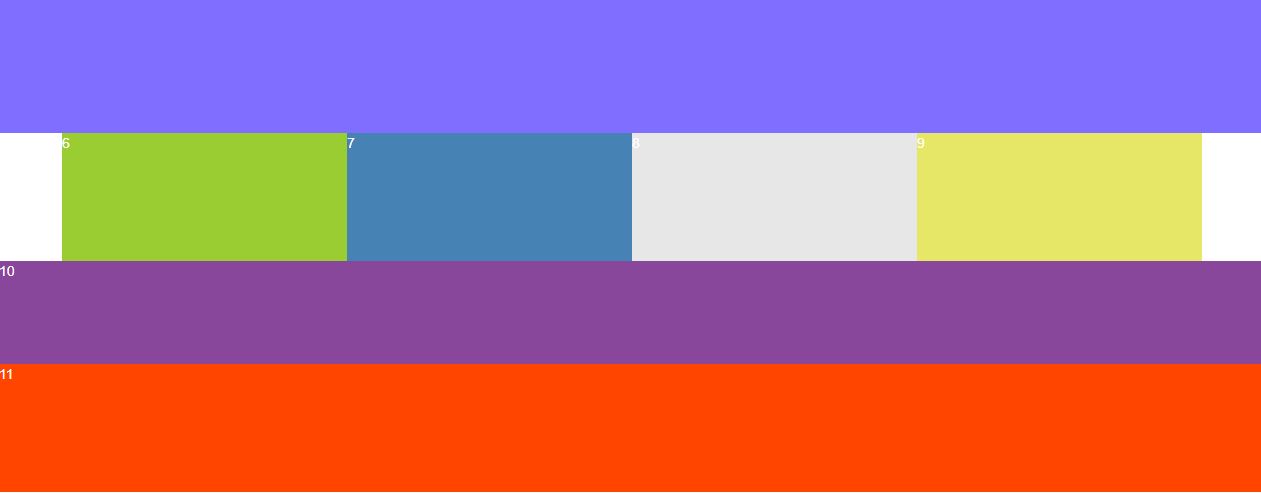 flexible grid layout with css flexbox