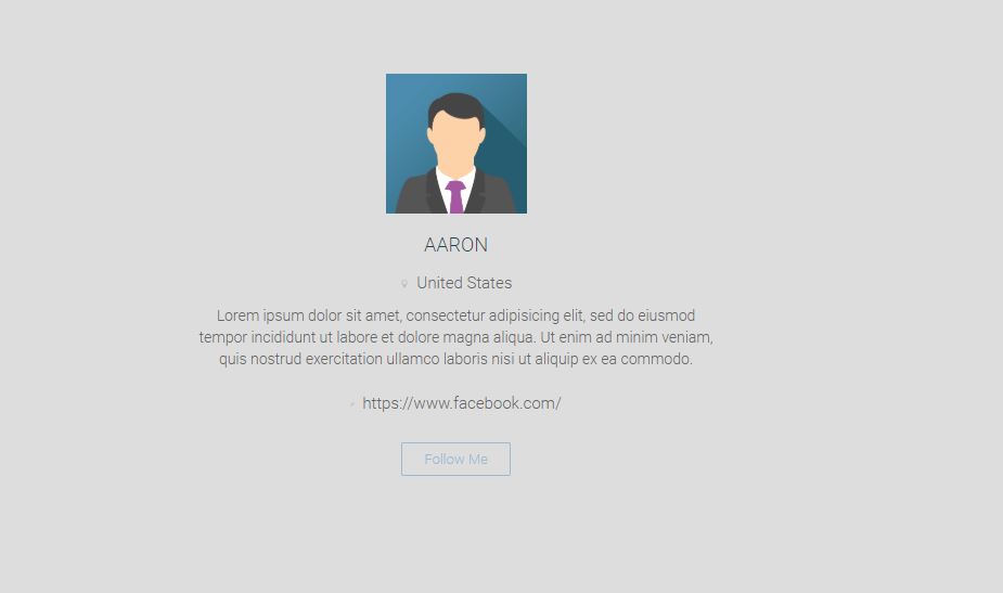 Simple responsive portfolio template