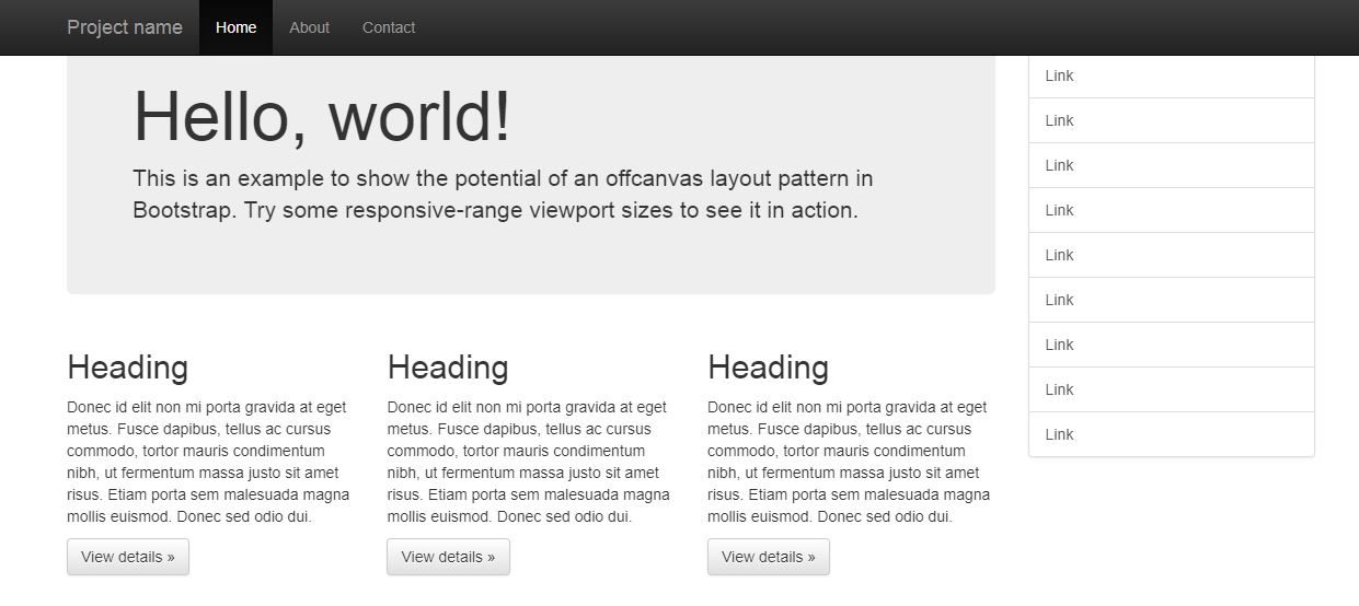 create a responsive navigation bar using Bootstrap