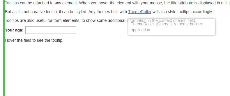 jquery tooltip example