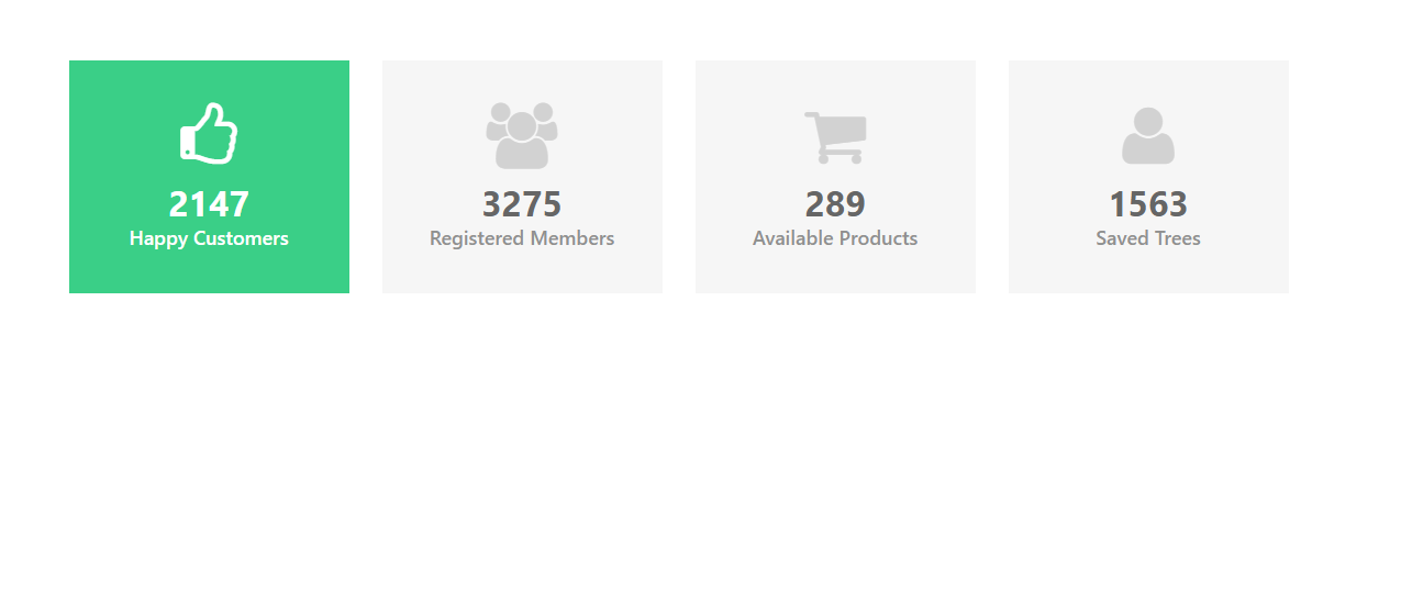Bootstrap 4 Counter: Adding a Swing Effect with Font Awesome