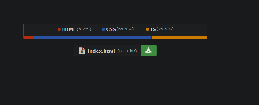 Example snippet - Beautiful download animation  with CSS and JavaScript button