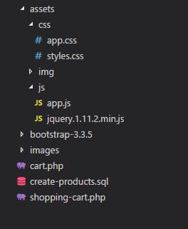 folder structure in php
